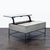 West Elm West Elm Industrial Solid Wood Storage Pop-Up Coffee Table For Sale - Image 4 of 9