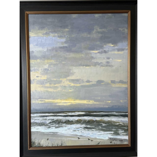 An original oil painting by Roger Dale Brown, one of America's most decorated contemporary landscape and marine painters....