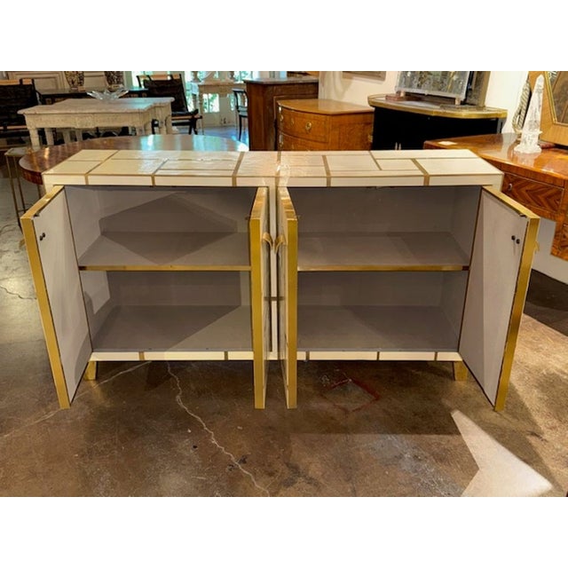 Italian Mid-Century Inlaid Cabinet For Sale In Dallas - Image 6 of 6