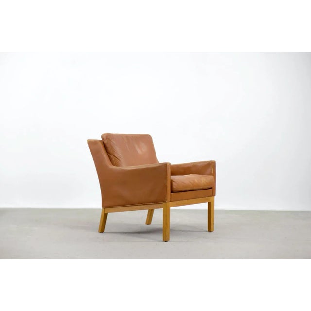 Brown Mid-Century Modern Scandinavian Easy Chair by Karl-Erik Ekselius for JOC Vetlanda, 1960s For Sale - Image 8 of 15