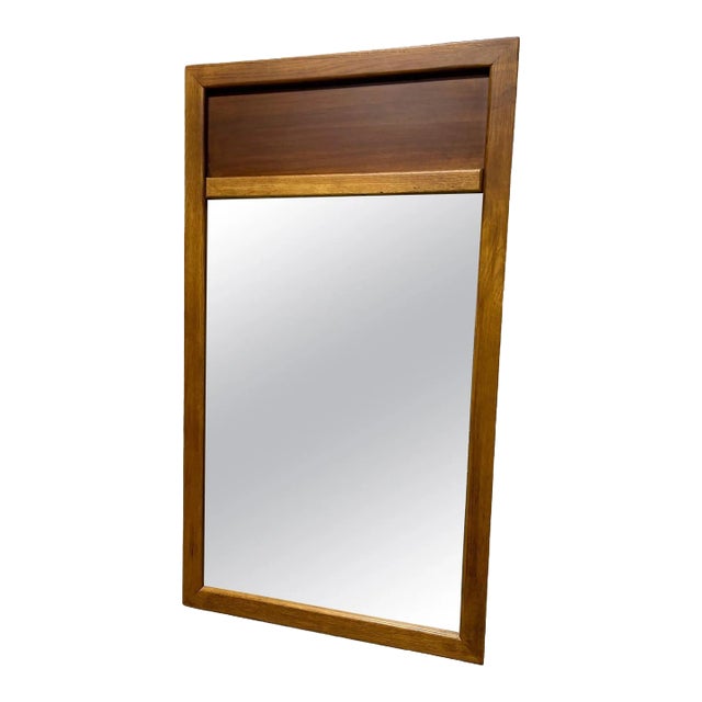 Walnut Mirror, Late 20th Century For Sale