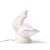 Ceramic Mid 20th Century Mid Century Modern Oyster Shell Shaped Porcelain Lamps - Pair For Sale - Image 7 of 9