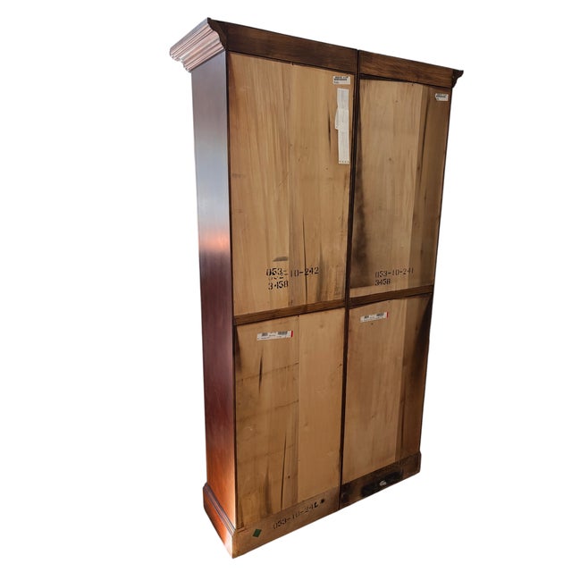 2000 - 2009 Hooker Furniture Three-Piece Barrister Bookcase For Sale - Image 5 of 17
