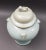 Maitland Smith Celadon Crackle Glazed Porcelain Foo Dogs Large Lidded Ginger Jar. Measures approximately 9" diameter, 12...