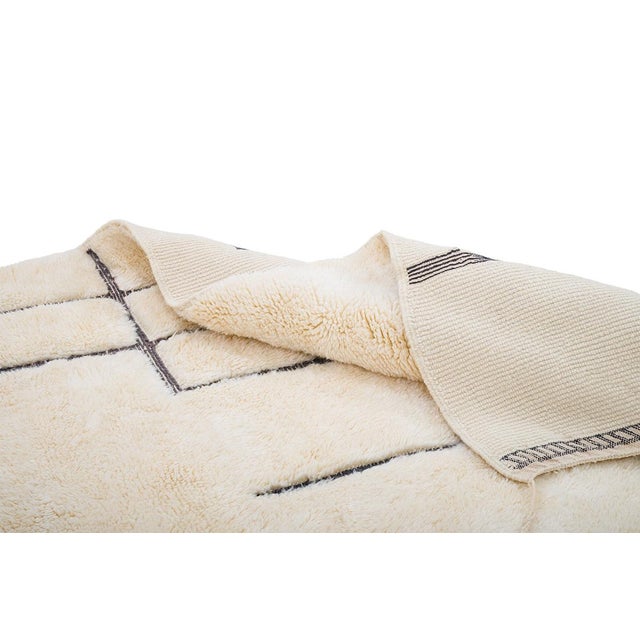 Contemporary Hand-Knotted Wool Rug by Azele Studio For Sale - Image 3 of 10