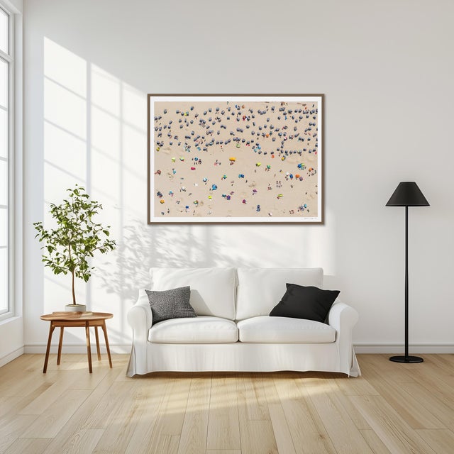 Contemporary "EFI_Beachchairs_007" Contemporary Limited Edition Fine Art Photograph Print by Bernhard Lang For Sale - Image 3 of 9