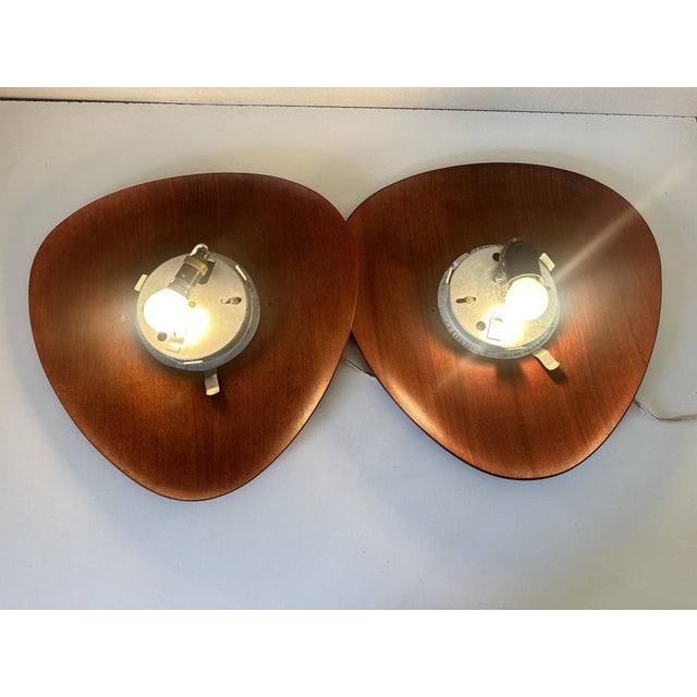 Surf Wall Lights by Goffredo Reggiani, 1960s, Set of 2 For Sale - Image 16 of 18