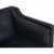 Animal Skin Vintage 2213 Three-Seater Sofa in Black Leather by Børge Mogensen, 1980s For Sale - Image 7 of 18