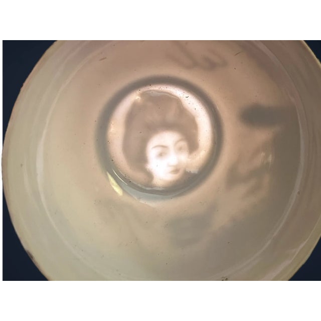 Vintage Gem China Japanese Dragon Moriage Gold Accented Tea Cups & Saucers- 6 Pieces For Sale In Phoenix - Image 6 of 7