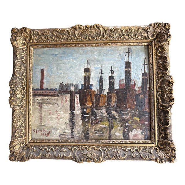 C J Verney, 1935, Oil on Masonite For Sale - Image 14 of 14
