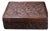 Late 20th Century Carved Hardwood Box With Double Dragon Motif and Sliding Lid For Sale