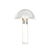 Mid-Century Modern Mid-Century Mushroom Sconce by Karl Springer in Polished Chrome & Lucite For Sale - Image 3 of 8