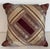 Gold One-of-a-Kind Indian Silk Sari Brocade Pillow, Zari Embroidery, 1980 For Sale - Image 8 of 15