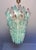 Turquoise and Clear Murano Glass Poliedri Chandelier by Carlo Scarpa For Sale - Image 15 of 18