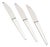 Caravel Dinner Knives by Henning Koppel for Georg Jensen, 1940s, Set of 3 For Sale
