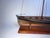 Brown Antique Model of a Double Ended Trading Vessel For Sale - Image 8 of 11