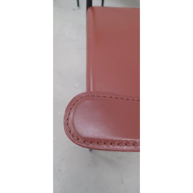 Brown P40 Chairs by Giancarlo Vegni for Arper, 1987, Set of 6 For Sale - Image 8 of 11