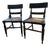 Antique Victorian Hand-Painted Cane Chairs – Pair | Circa 1880s For Sale