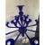 Blue Glass Chandelier, Contemporary, Attributed to Murano For Sale - Image 11 of 13