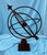 1990s Vintage Rusted Iron Armillary Late 20th Century For Sale - Image 5 of 10
