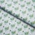 Schumacher Sample - Schumacher Basile Trellis Wallpaper in Leaf & Aqua For Sale - Image 4 of 5