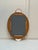 Mid Century Palm Beach Regency Oval Shell Encrusted Wall Mirror in the Style of Tony Duquette For Sale - Image 12 of 12