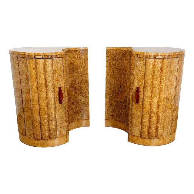 Art Deco Cabinets by Harry & Lou Epstein, 1930s, Set of 2 For Sale