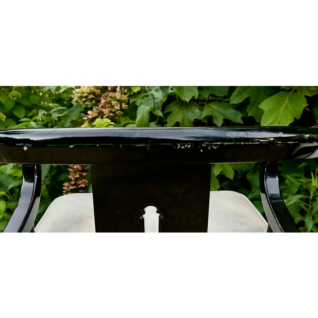 Mid 20th Century James Mont Style Chinoiserie Ming Horseshoe Chairs Attributed to Century Furniture - A Pair For Sale - Image 10 of 11