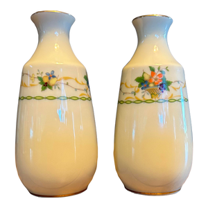 Vintage Noritake Salt & Pepper Shaker Set- 2 Pieces