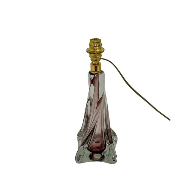 Lamp from Val Saint Lambert, 1940s For Sale - Image 6 of 9