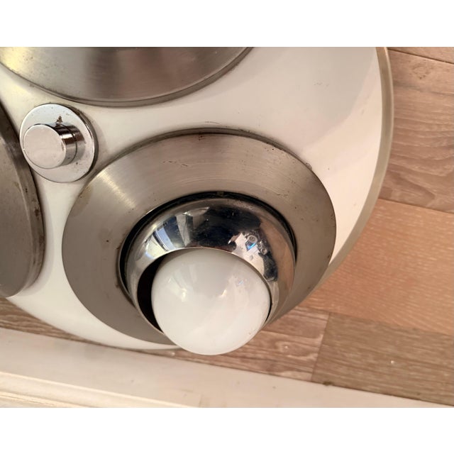 1950s Mid Century Modern Arredoluce Directional 3 light Flush Lamp For Sale - Image 13 of 18