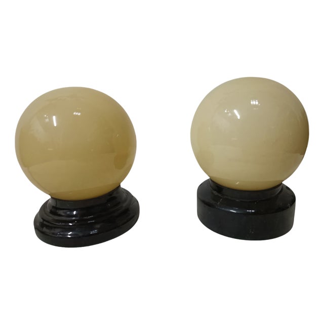 Art Deco Lamps, 1890s, Set of 2 For Sale