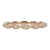 Earth-Mined Diamonds Band in Solid 14k Gold – Fine Jewelry, Gift for Her, Size 6.75 For Sale