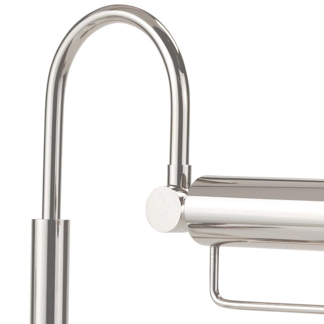 Regina Andrew Raven Task Lamp in Polished Nickel For Sale - Image 4 of 5