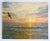 Vintage Mid 20th Century Ocean Beach Sunset Painting For Sale - Image 4 of 4
