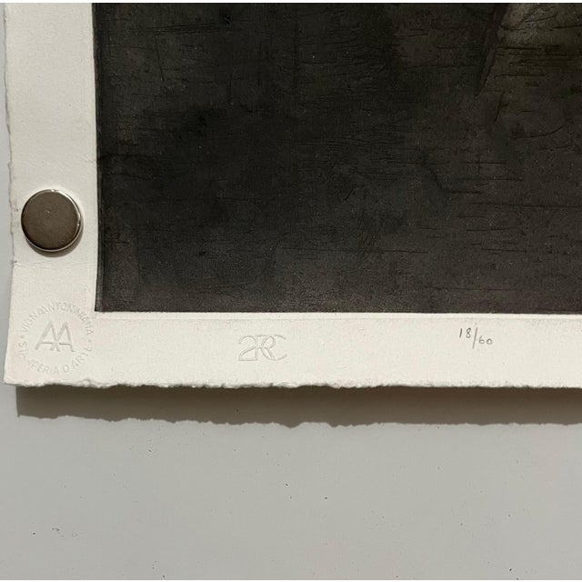 George Segal, Large Format American Pop Art Portrait Aquatint Etching Walter George Segal 1987, 1987 For Sale - Image 4 of 7