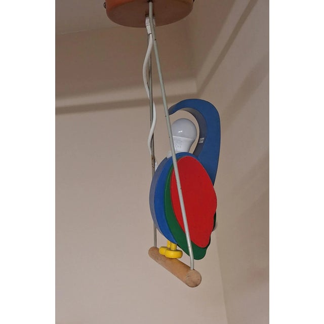 Metal Vintage Children's Room Lamp, 2000s For Sale - Image 7 of 8