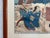 Wood Collection of Framed Antique Japanese Woodblocks Prints - Set of 4 For Sale - Image 7 of 16