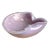 Mid 20th Century Lavender and Gold Murano Bowl by Alfredo Barbini For Sale