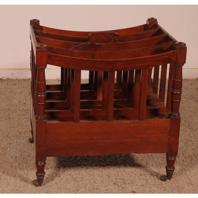 Regency Mahogany Canterbury Chair, Early 19th Century For Sale - Image 5 of 9