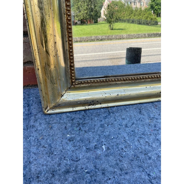 Late 19th Century Antique Louis Philippe Mirror For Sale - Image 5 of 7