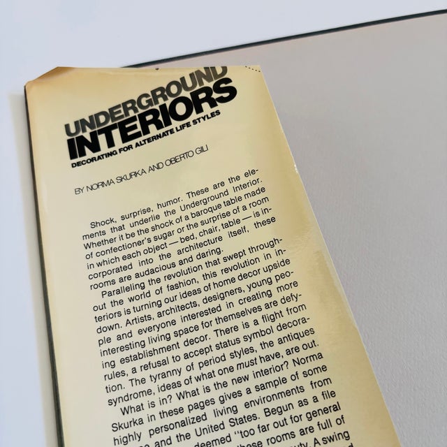 Underground Interiors: Decorating for Alternative Lifestyles by Norma Skurka and Oberto Gili, 1972 For Sale - Image 4 of 15