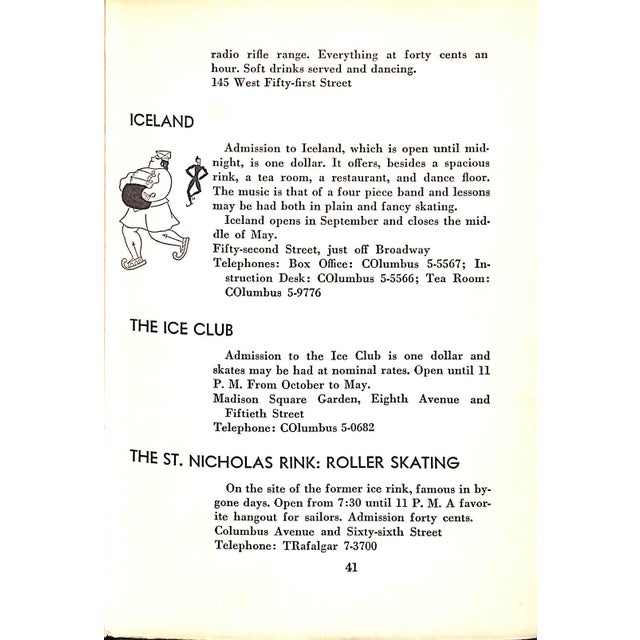 Paper "Nightlife Vanity Fair's Intimate Guide to New York After Dark" 1931 Shaw, Charles G. For Sale - Image 7 of 11