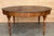 Late 19th Century French Solid Walnut Oval Center Table with Four Turned Legs For Sale - Image 12 of 18