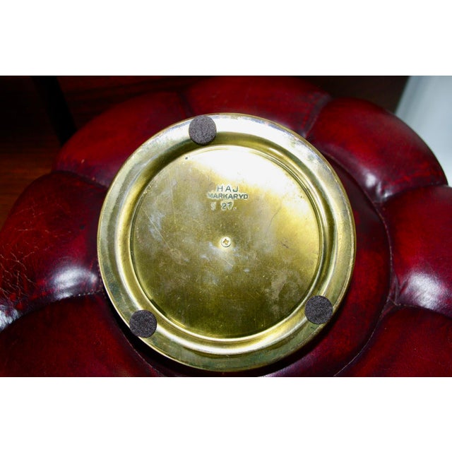 Hans-Agne Jakobsson Brass Table Mirror by Hans Agne Jakobsson, Sweden, 1960s For Sale - Image 4 of 10