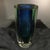 Blue and Green Sommerso Murano Glass Vase by Flavio Poli for Murano, 1960s For Sale - Image 3 of 14