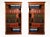 Vintage Burr Walnut Open Bookcases, Set of 2 For Sale - Image 9 of 10