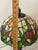 Vintage Tiffany Style Large Stained Glass Tulip Accent Lamp Antique Bronze Finisg Base 22"h For Sale In Phoenix - Image 6 of 12