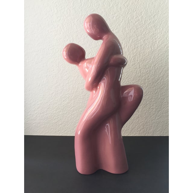 Haeger Mid Century Modern Haeger Pottery Couple Dancing Tango Sculpture For Sale - Image 4 of 10