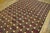 Mid 20th Century 1960s Brown Bastekweave Modern Vintage American Hooked Rug 6'2" X 8'8" Handknotted Wool Carpet For Sale - Image 5 of 10